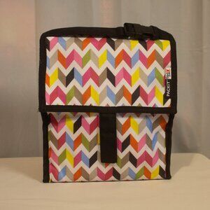 Packit Freezable Lunch Bag in the Ziggy Pattern